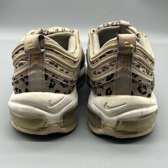 Nike Women’s Leopard with Orange AirMax Sz 7 - Picture 4 of 10